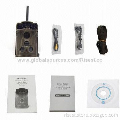 Wide View Angle 100° GSM MMS Digital Trail Camera with 44 LED 940nm or 850nm LED, Ltl-5310WMG